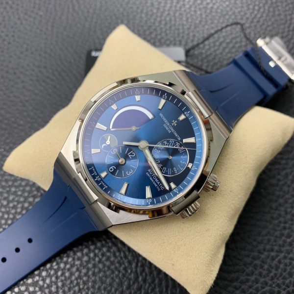1:1 Super Clone Vacheron Constantin Overseas Series Multifunctional Blue Dial - Image 7