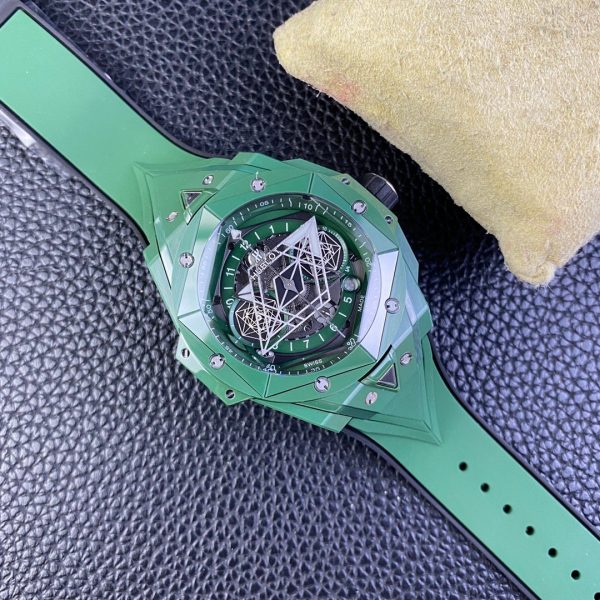 1:1 Super Clone HUBLOT Big Bang Series Colored Ceramic Watch - Image 3