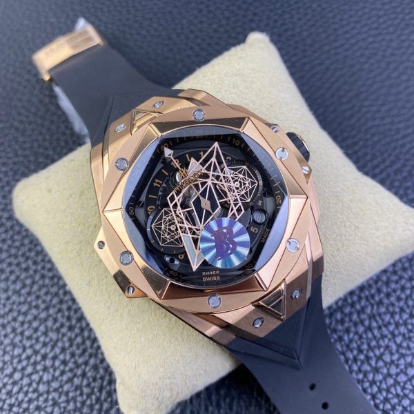1:1 Super Clone HUBLOT Big Bang Series Colored Ceramic Watch - Image 9