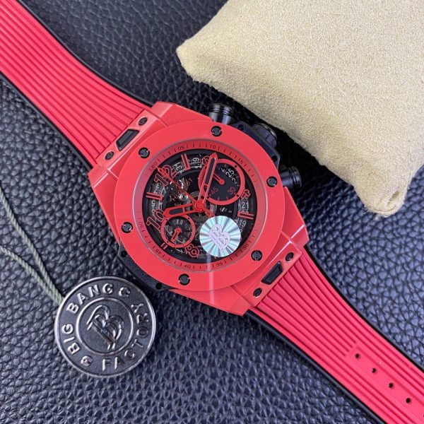 1:1 Super Clone HUBLOT Big Bang Series Colored Ceramic Watch - Image 3