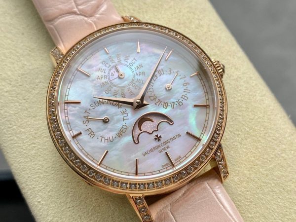 1:1 Super Clone Vacheron Constantin Women’s (Heritage Multifunctional Series 4305T/000R-B947) - Image 9