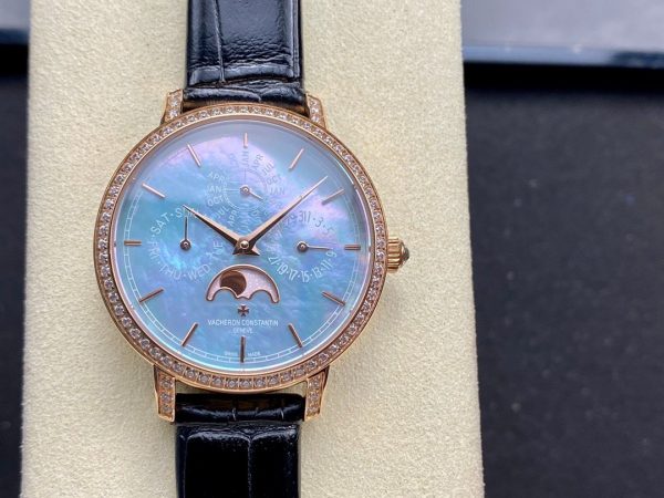 1:1 Super Clone Vacheron Constantin Women’s (Heritage Multifunctional Series 4305T/000R-B947)