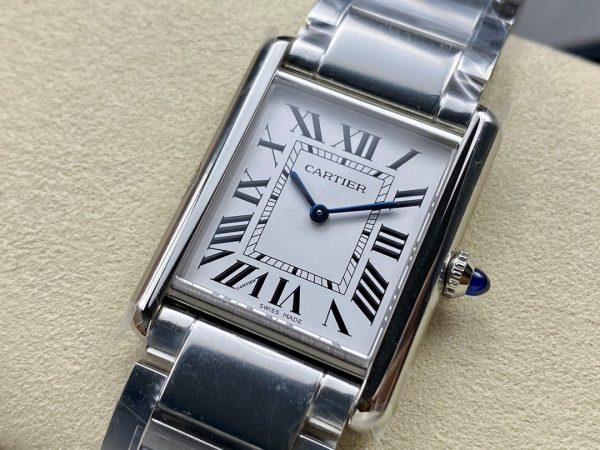 1:1 Super Clone Cartier Tant Must is available in small and medium sizes: 33.7*25.5/ 29.5mm*22mm - Image 9
