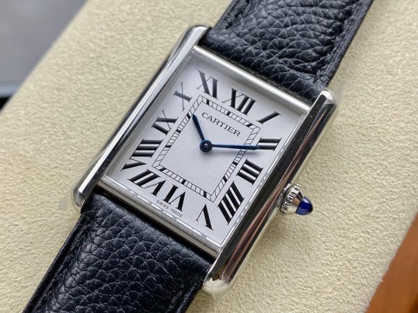 1:1 Super Clone Cartier Tant Must is available in small and medium sizes: 33.7*25.5/ 29.5mm*22mm - Image 8