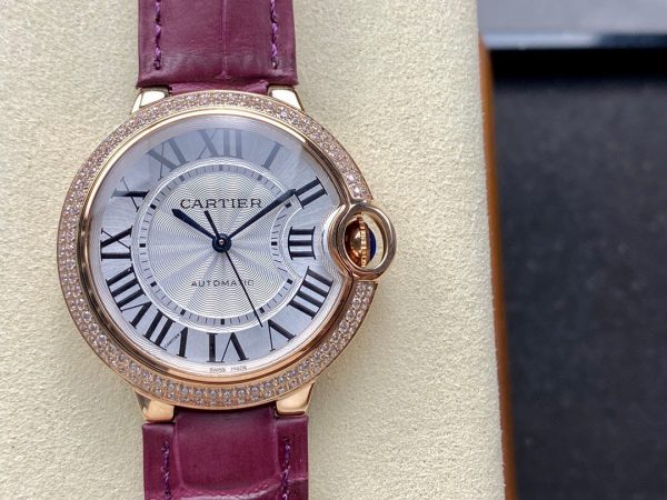 1:1 Super Clone Cartier Blue Balloon 36mm Mechanical