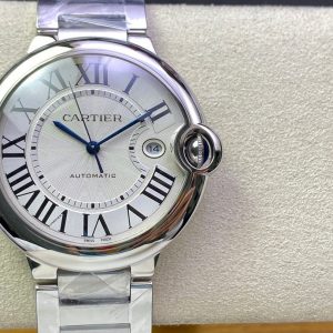1:1 Super Clone Cartier Ballon BleuDe series, available in sizes 42, 36, 33, and 28.