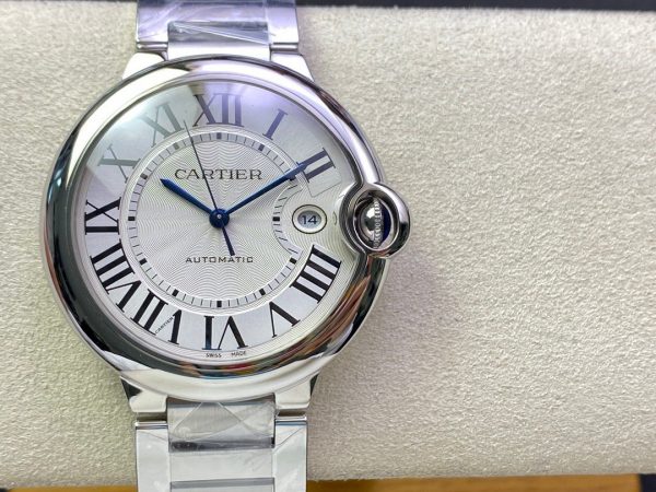 1:1 Super Clone Cartier Ballon BleuDe series, available in sizes 42, 36, 33, and 28.