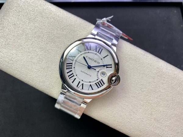 1:1 Super Clone Cartier Ballon BleuDe series, available in sizes 42, 36, 33, and 28. - Image 7