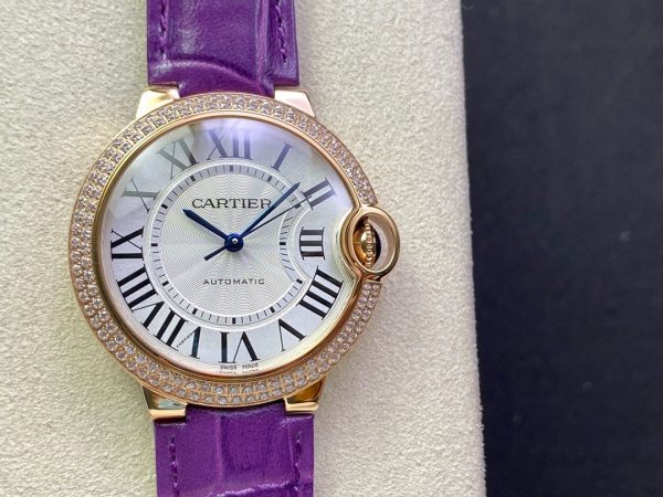 1:1 Super Clone Cartier Ballon BleuDe series, available in sizes 42, 36, 33, and 28. - Image 10