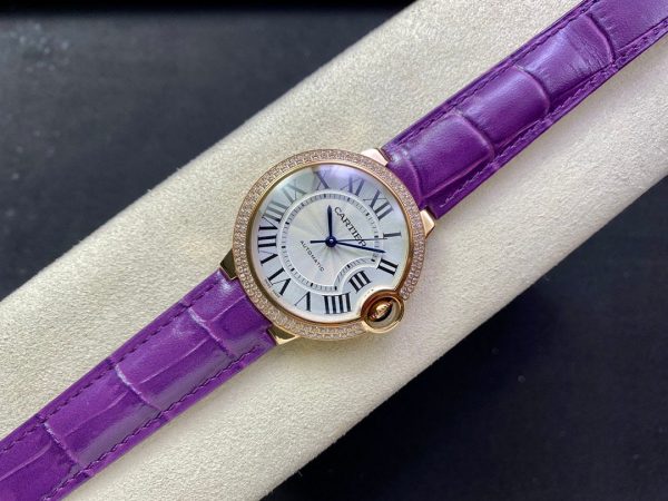 1:1 Super Clone Cartier Ballon BleuDe series, available in sizes 42, 36, 33, and 28. - Image 7