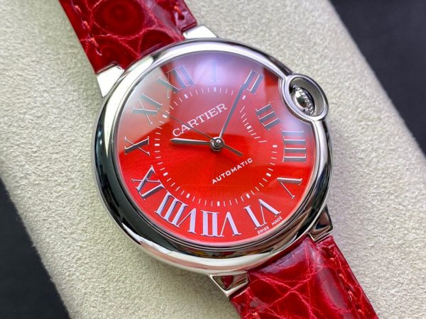 1:1 Super Clone Cartier Ballon BleuDe series, available in sizes 42, 36, 33, and 28. - Image 9