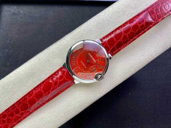 1:1 Super Clone Cartier Ballon BleuDe series, available in sizes 42, 36, 33, and 28. - Image 7