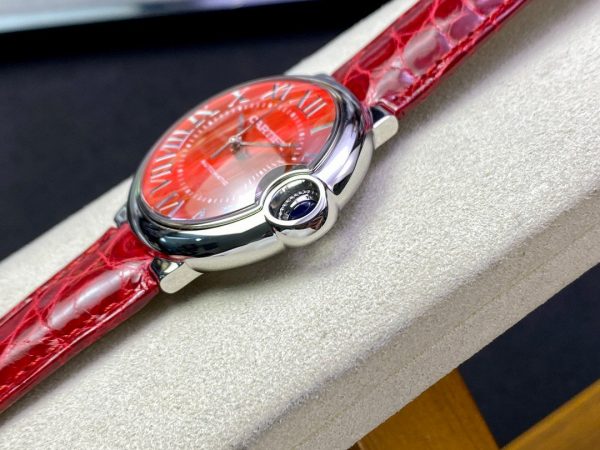 1:1 Super Clone Cartier Ballon BleuDe series, available in sizes 42, 36, 33, and 28. - Image 5