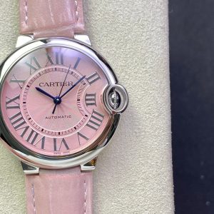 1:1 Super Clone Cartier Ballon BleuDe series, available in sizes 42, 36, 33, and 28.