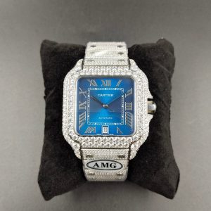 1:1 Super Clone Cartier Santos Middle East Full Diamond