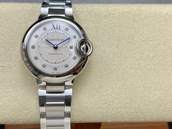 1:1 Super Clone Cartier Blue Balloon 33mm Mechanical