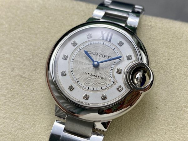 1:1 Super Clone Cartier Blue Balloon 33mm Mechanical - Image 7