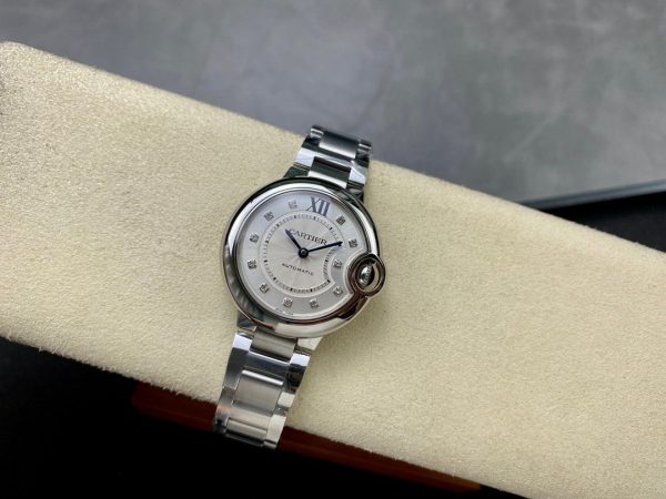 1:1 Super Clone Cartier Blue Balloon 33mm Mechanical - Image 5