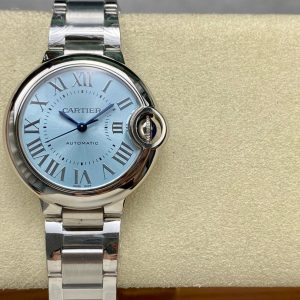 1:1 Super Clone Cartier Blue Balloon 33mm Mechanical