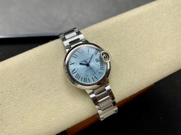 1:1 Super Clone Cartier Blue Balloon 33mm Mechanical - Image 7