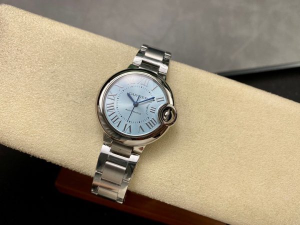 1:1 Super Clone Cartier Blue Balloon 33mm Mechanical - Image 6