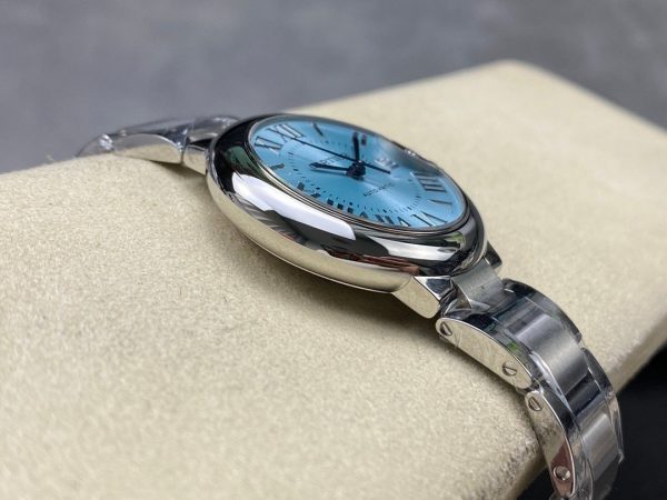 1:1 Super Clone Cartier Blue Balloon 33mm Mechanical - Image 5