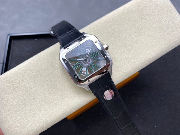 1:1 Super Clone Cartier Santos Skeleton Series - Image 7