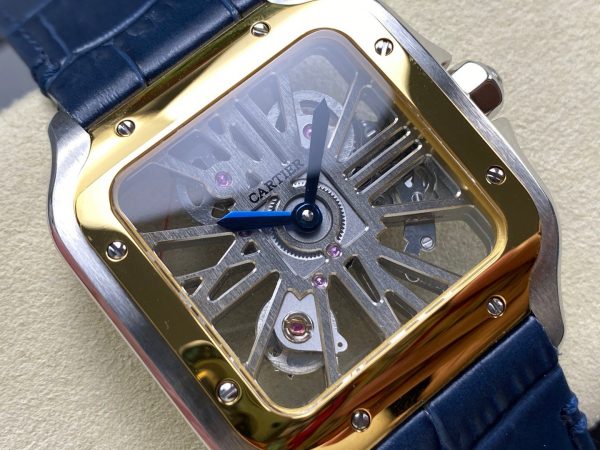 1:1 Super Clone Cartier Santos Skeleton Series - Image 10