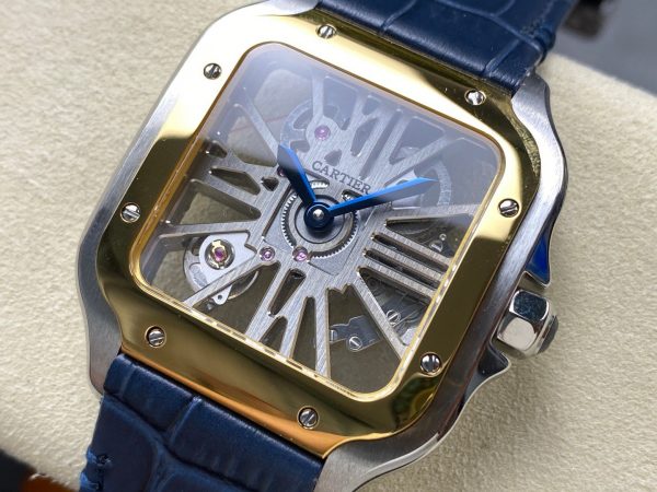 1:1 Super Clone Cartier Santos Skeleton Series - Image 9