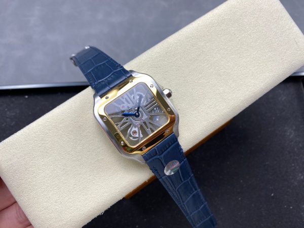 1:1 Super Clone Cartier Santos Skeleton Series - Image 7