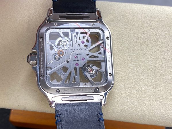1:1 Super Clone Cartier Santos Skeleton Series - Image 2