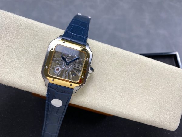 1:1 Super Clone Cartier Santos Skeleton Series - Image 8