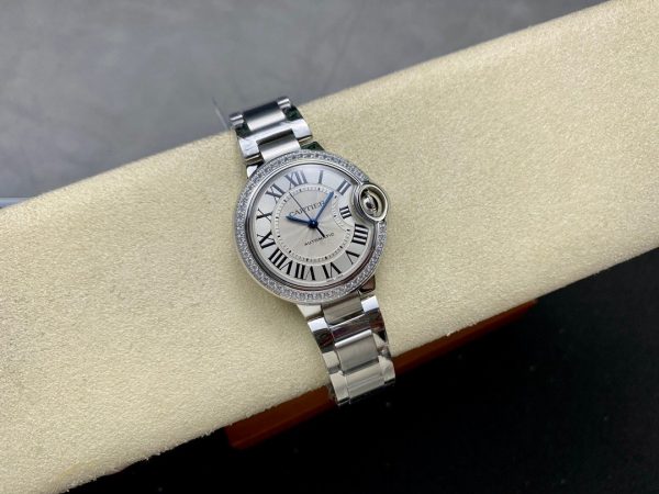 1:1 Super Clone Cartier Blue Balloon 33mm Mechanical - Image 7