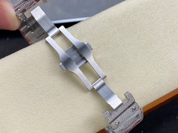 1:1 Super Clone Cartier Santos Middle East Full Diamond - Image 3