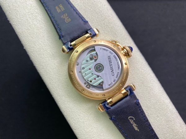 1:1 Super Clone Cartier Pasha de Cartier 35mm Ladies’ Watch: 41mm with date display, 35mm without date display - Image 2