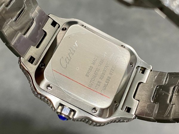 1:1 Super Clone Cartier Santos Middle East Full Diamond - Image 2