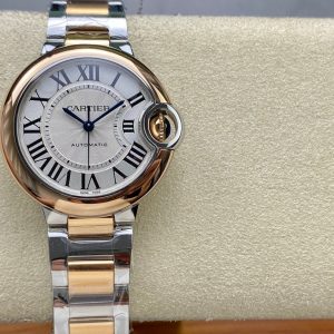 1:1 Super Clone Cartier Rose Gold Blue Balloon 42mm 36mm 33mm