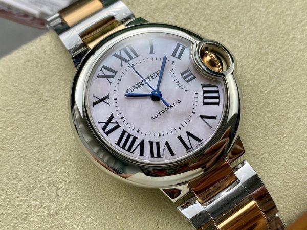 1:1 Super Clone Cartier Rose Gold Blue Balloon  36mm 33mm - Image 9