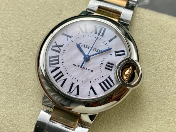 1:1 Super Clone Cartier Rose Gold Blue Balloon  36mm 33mm - Image 8