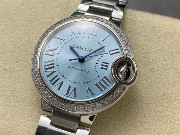1:1 Super Clone Cartier Blue Balloon 36mm Mechanical - Image 8