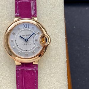 1:1 Super Clone Cartier Rose Gold Blue Balloon 36mm 33mm