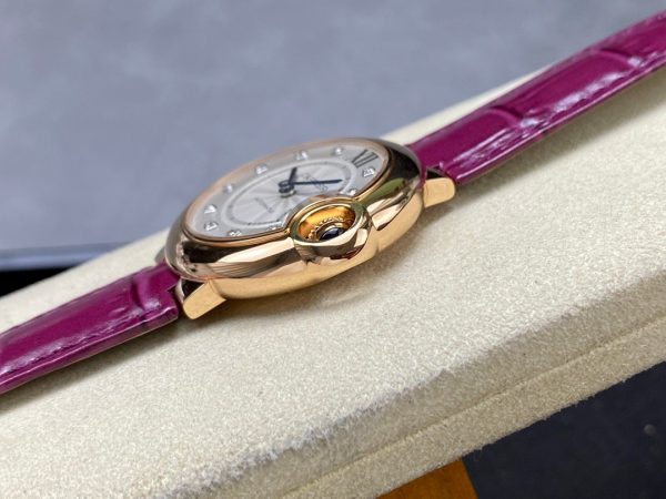 1:1 Super Clone Cartier Rose Gold Blue Balloon 36mm 33mm - Image 5