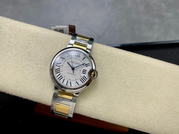 1:1 Super Clone Cartier Rose Gold Blue Balloon 42mm 36mm 33mm - Image 6