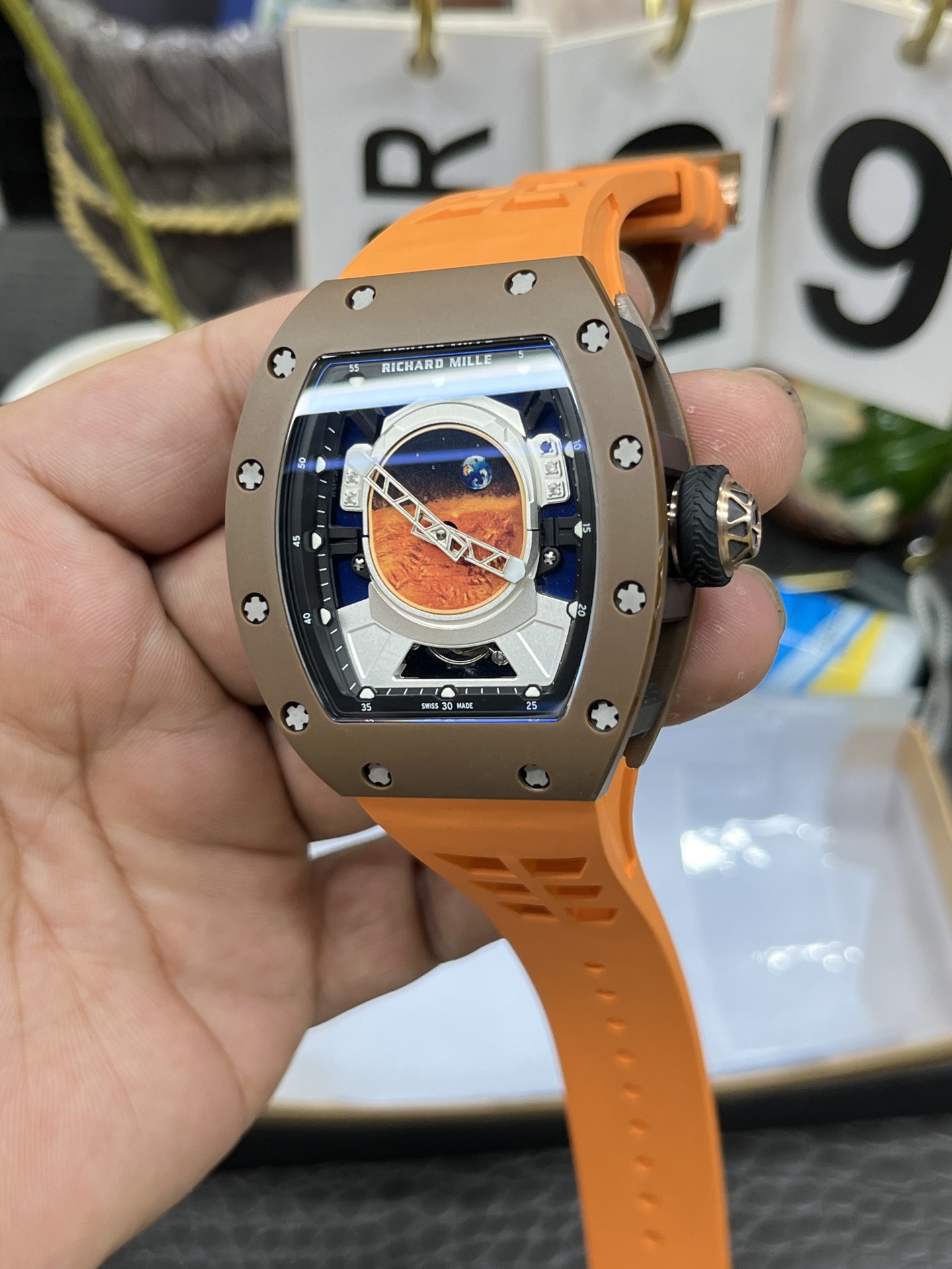 Replica Richard Mille RM52-05 Mars Mission Swiss Tourbillon Watch - Image 3