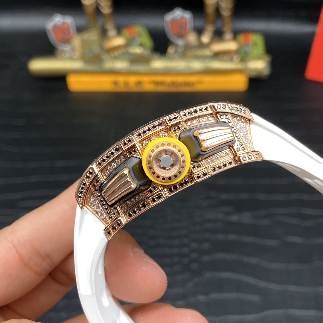 Richard Mille RM 11-03 Replica Watch For Men – Swiss Movement, Diamond-Set Bezel, Luxury Timepiece - Image 6