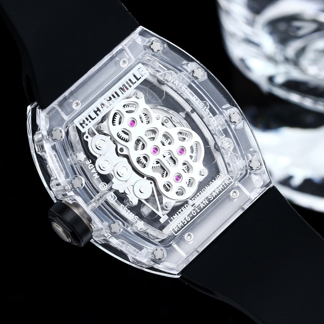 Best Swiss Replica RM56-01 Watch – AAAA Transparent Case - Image 9