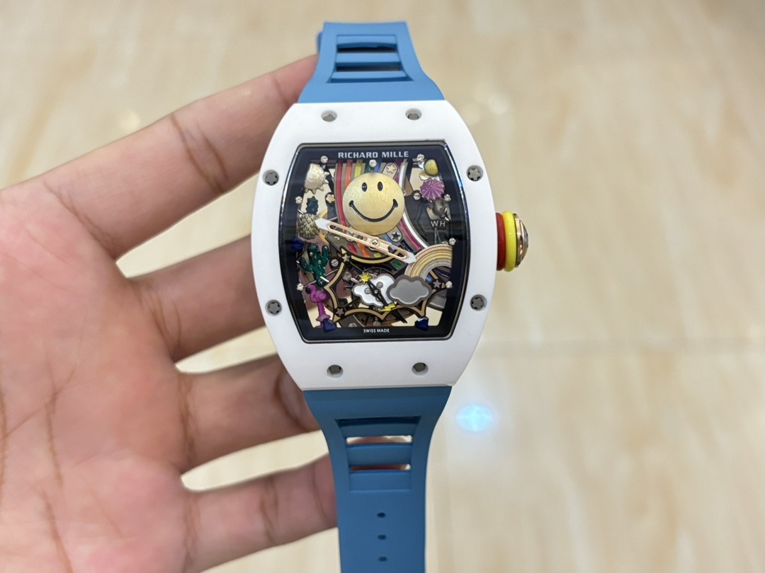 Best Swiss RM 88 Smiley Replica Watch – A Playful Tourbillon Masterpiece - Image 3