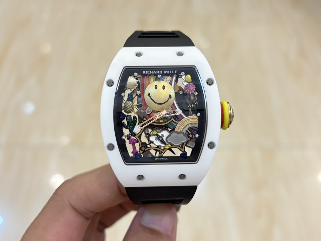 Richard Mille RM 88 Smiley V2 Super Clone Replica Swiss Automatic Movement - Image 3