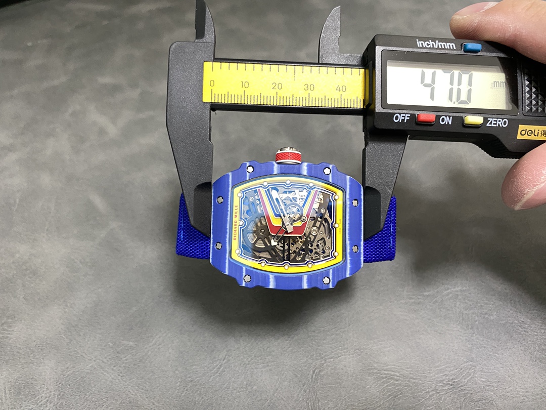 Richard Mille RM 67-02 Fernando Alonso Replica Super Clone Watch – Swiss Skeleton Dial Carbon Case - Image 4