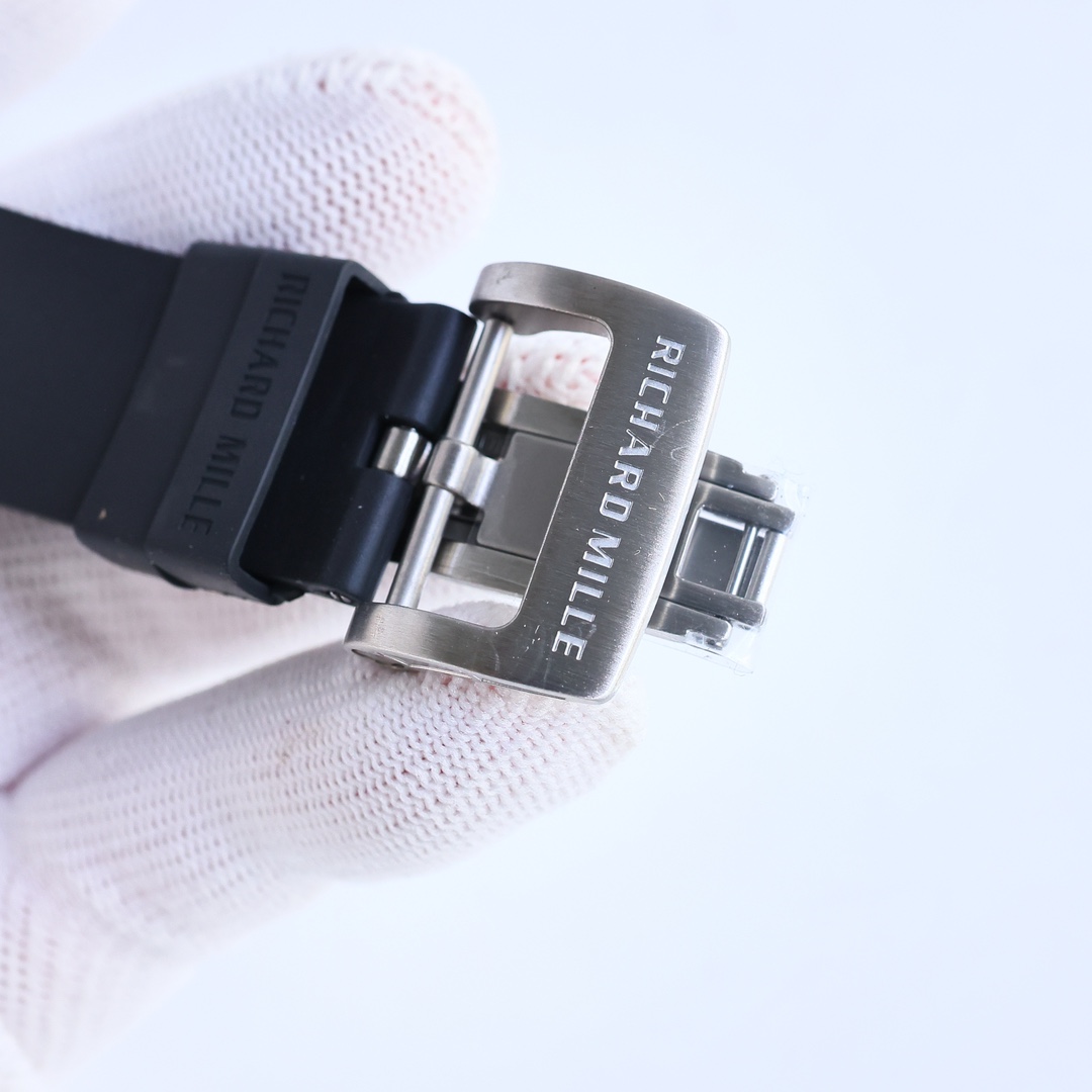 Replica Richard Mille RM21-02 Watch – Swiss Skeleton Tourbillon, Carbon Case, Sport Style - Image 8